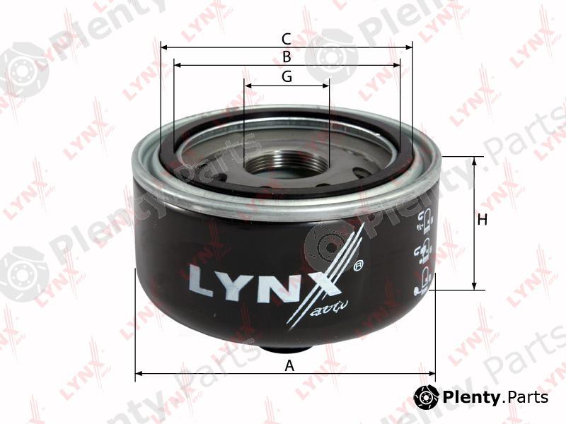  LYNXauto part LC1005 Oil Filter
