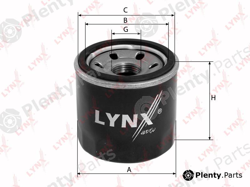  LYNXauto part LC1606 Oil Filter