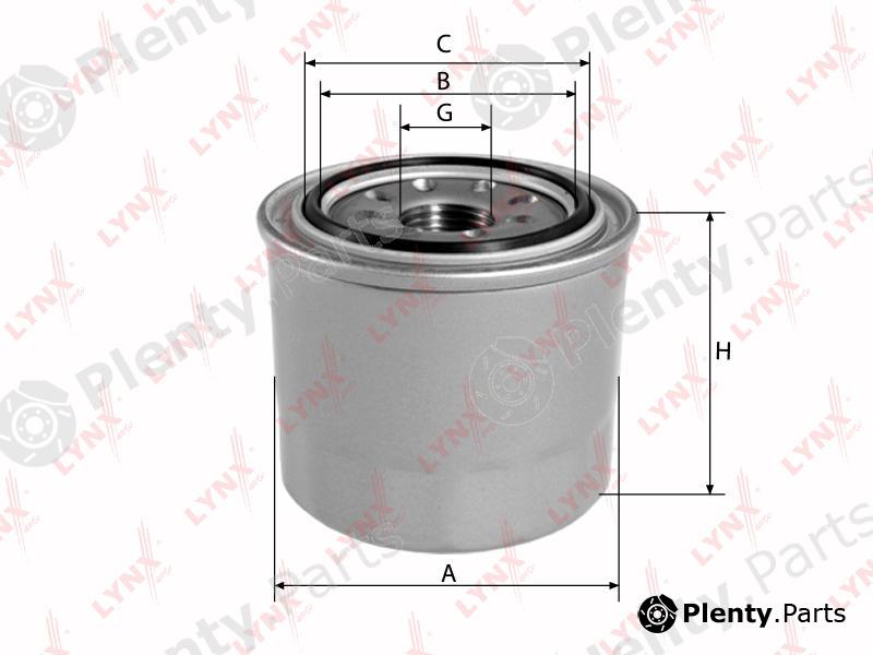  LYNXauto part LC711 Oil Filter