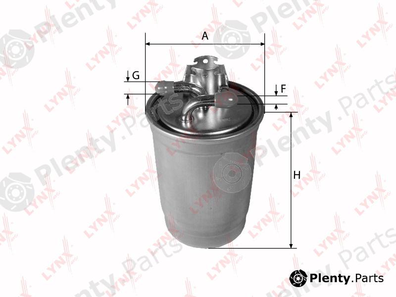  LYNXauto part LF-1010 (LF1010) Fuel filter