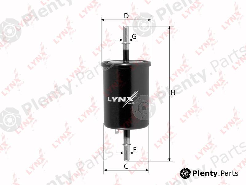  LYNXauto part LF1050 Fuel filter