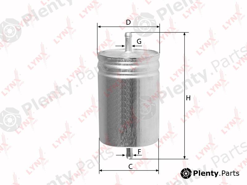  LYNXauto part LF-1204 (LF1204) Fuel filter