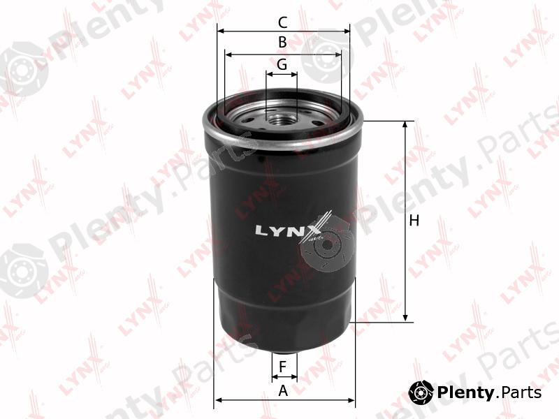  LYNXauto part LF1205 Fuel filter