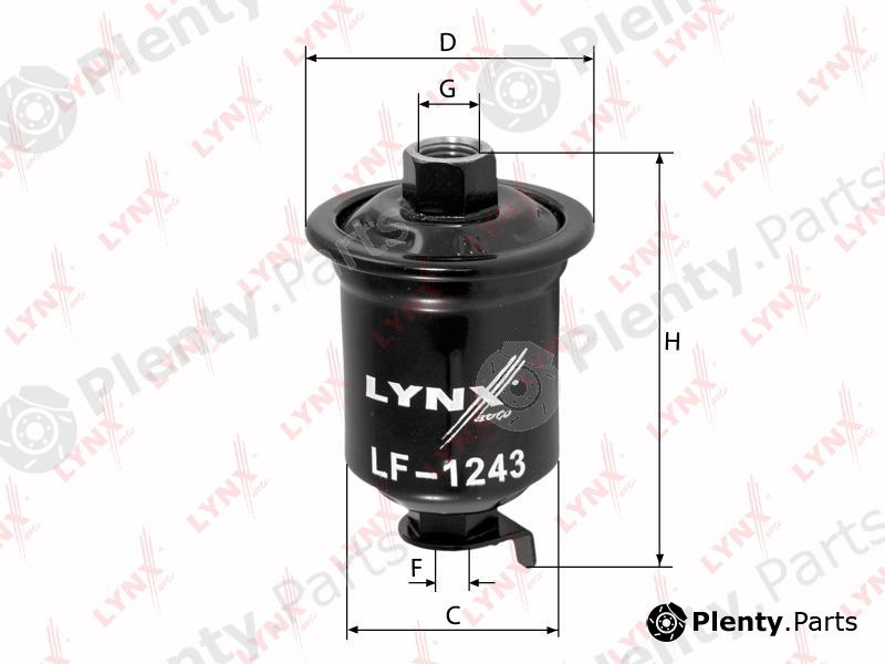  LYNXauto part LF1243 Fuel filter