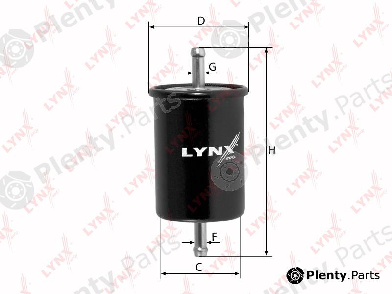  LYNXauto part LF-1501 (LF1501) Fuel filter