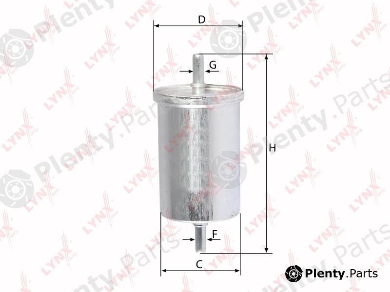  LYNXauto part LF1701 Fuel filter