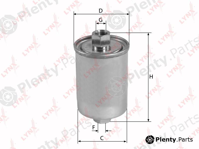  LYNXauto part LF1829 Fuel filter