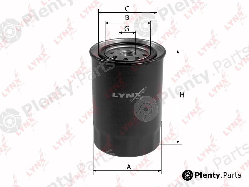  LYNXauto part LF235 Fuel filter