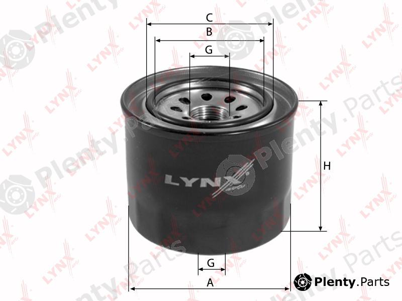  LYNXauto part LF351 Fuel filter
