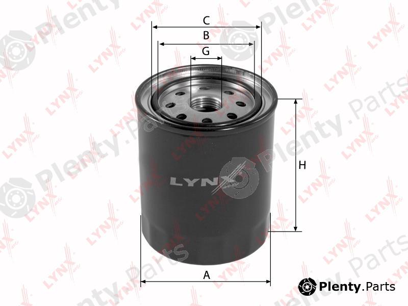  LYNXauto part LF709 Fuel filter