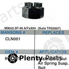  MANSON part CLN001 Replacement part