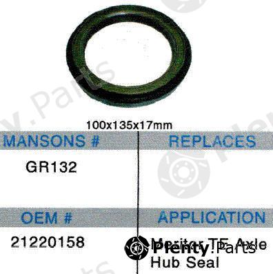  MANSON part GR132 Replacement part