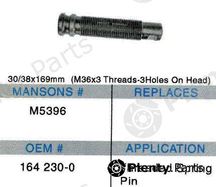  MANSON part M5396 Replacement part