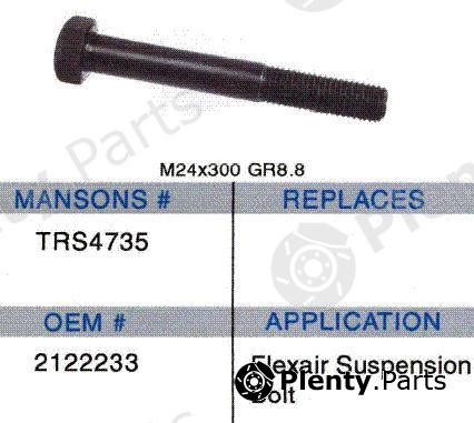  MANSON part TRS4735 Replacement part