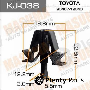  MASUMA part KJ-038 (KJ038) Replacement part
