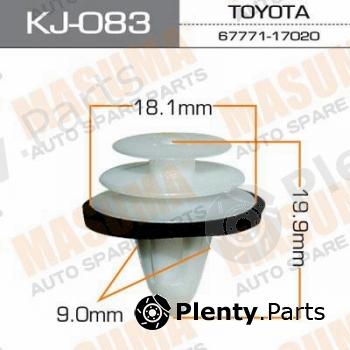  MASUMA part KJ083 Replacement part