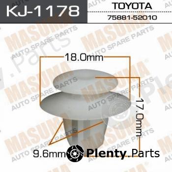  MASUMA part KJ-1178 (KJ1178) Replacement part