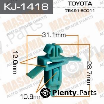  MASUMA part KJ-1418 (KJ1418) Replacement part