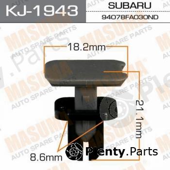  MASUMA part KJ-1943 (KJ1943) Replacement part