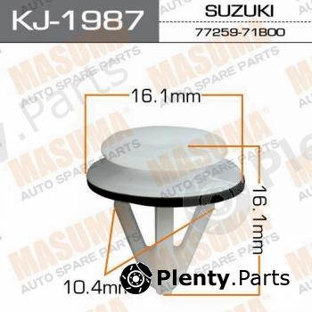  MASUMA part KJ-1987 (KJ1987) Replacement part