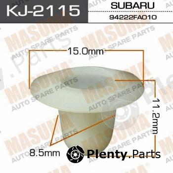  MASUMA part KJ-2115 (KJ2115) Replacement part