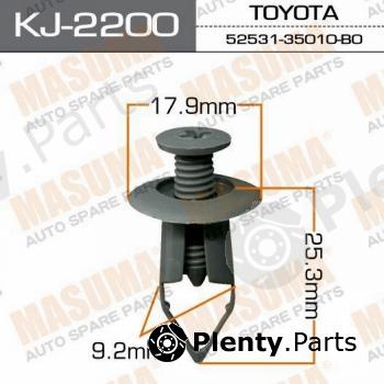  MASUMA part KJ-2200 (KJ2200) Replacement part