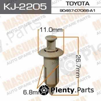  MASUMA part KJ-2205 (KJ2205) Replacement part