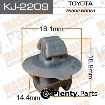  MASUMA part KJ-2209 (KJ2209) Replacement part
