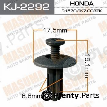  MASUMA part KJ-2292 (KJ2292) Replacement part