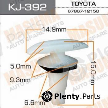  MASUMA part KJ392 Replacement part