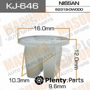  MASUMA part KJ-646 (KJ646) Replacement part