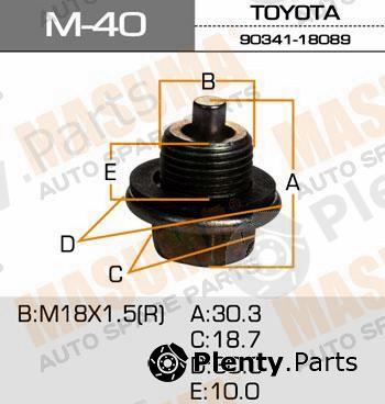  MASUMA part M-40 (M40) Replacement part