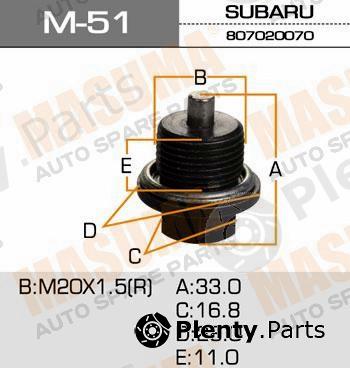  MASUMA part M-51 (M51) Replacement part