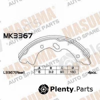  MASUMA part MK-3367 (MK3367) Replacement part
