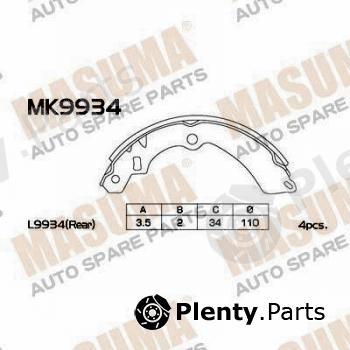  MASUMA part MK-9934 (MK9934) Replacement part