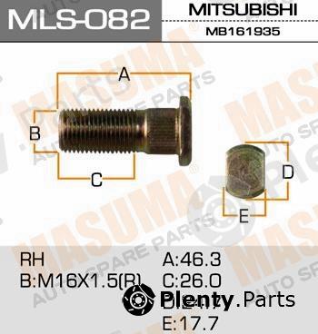  MASUMA part MLS-082 (MLS082) Replacement part