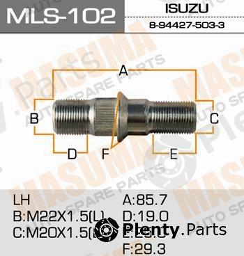  MASUMA part MLS-102 (MLS102) Replacement part