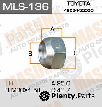  MASUMA part MLS-136 (MLS136) Replacement part