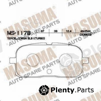  MASUMA part MS-1178 (MS1178) Replacement part