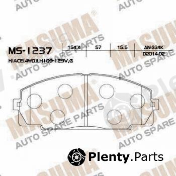  MASUMA part MS-1237 (MS1237) Replacement part