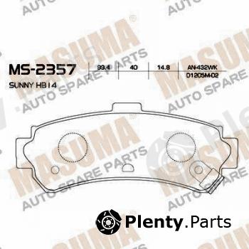  MASUMA part MS-2357 (MS2357) Replacement part