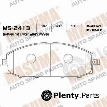  MASUMA part MS-2413 (MS2413) Replacement part