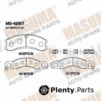  MASUMA part MS4287 Replacement part
