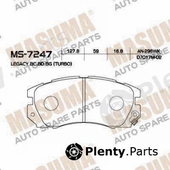  MASUMA part MS7247 Replacement part