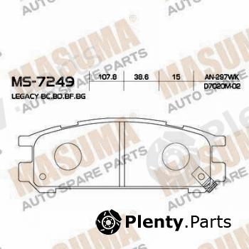 MASUMA part MS-7249 (MS7249) Replacement part