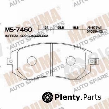  MASUMA part MS-7460 (MS7460) Replacement part