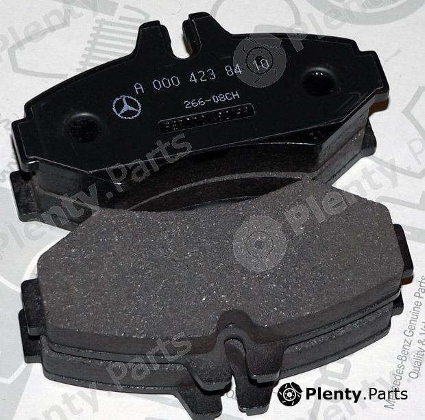 Genuine MERCEDES-BENZ part A0044202520 Brake Pad Set, disc brake