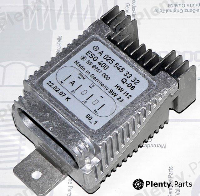 Genuine MERCEDES-BENZ part A0255453332 Control Unit, heating / ventilation