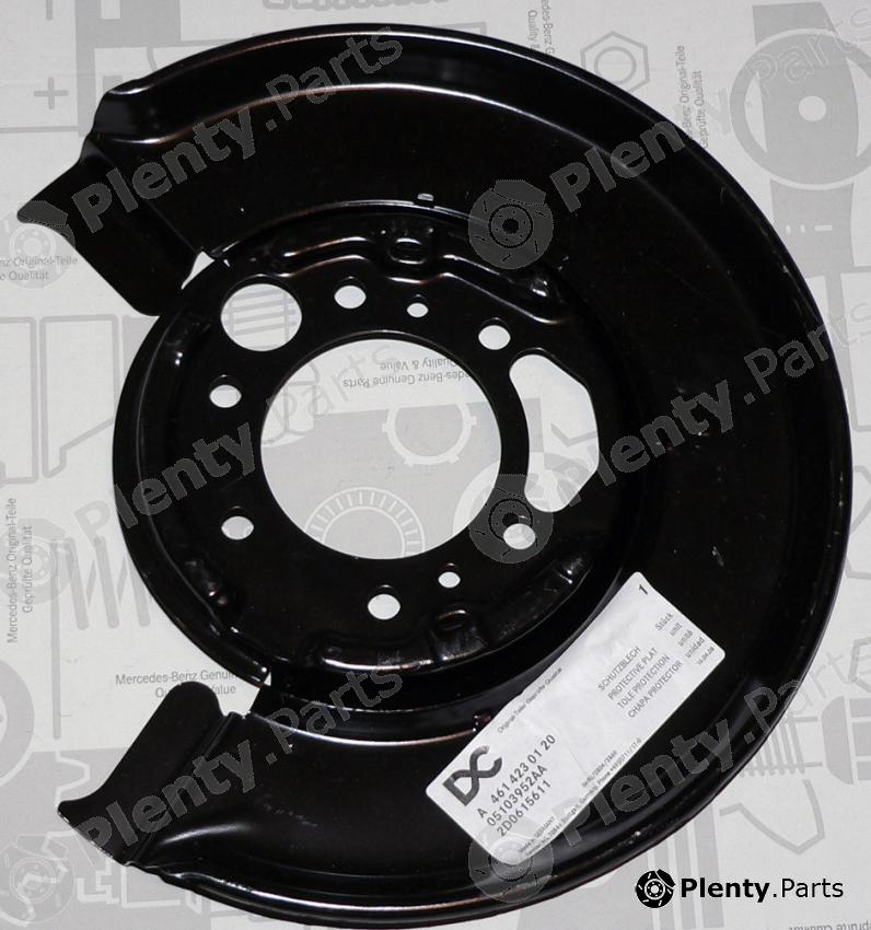 Genuine MERCEDES-BENZ part A4614230120 Splash Panel, brake disc