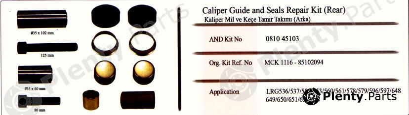 Genuine MERITOR (ROR) part MCK1116 Replacement part